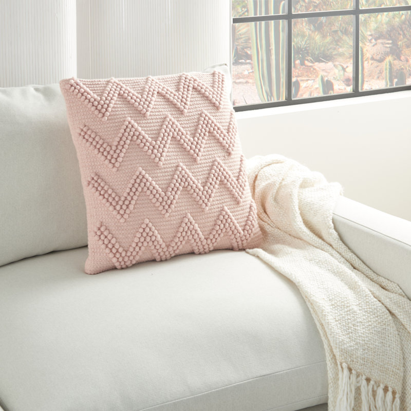 Pillow Cover & Insert, 20" x 20", Rose