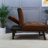 Space-saving Linen Sofa Bed With Modern Adjustable Backrest