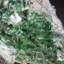 Fluorite verte de la mine de Yaogangxian, montagnes Nanling, province du Hunan, Chine