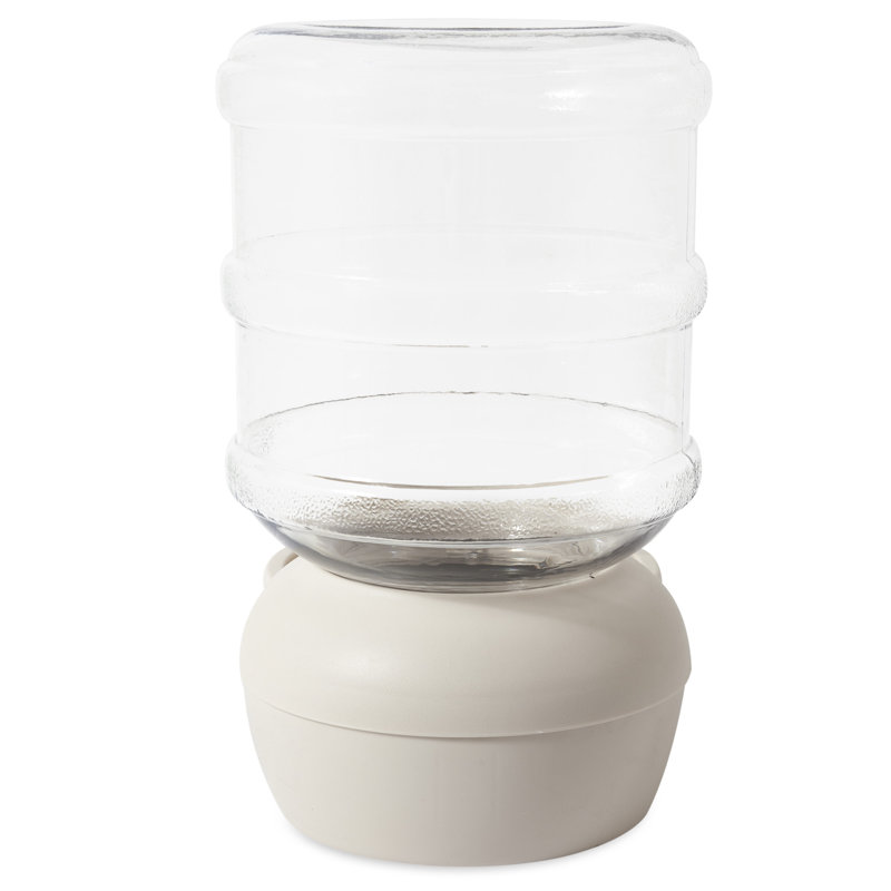 Mangeoire à eau automatique lebistro gravity, Petit (64 oz de liquide), Lin blanchi