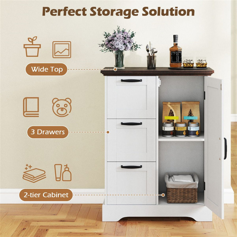 Freestanding Bathroom Cabinet