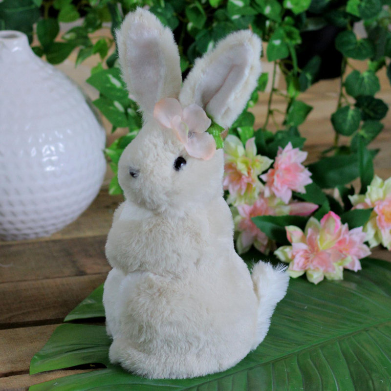 Figurine de table lapin de Pâques 11,5 po