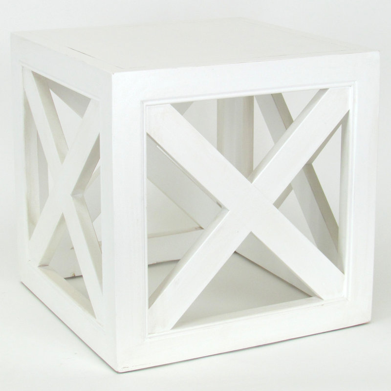 Nailsea End Table, Whitewash