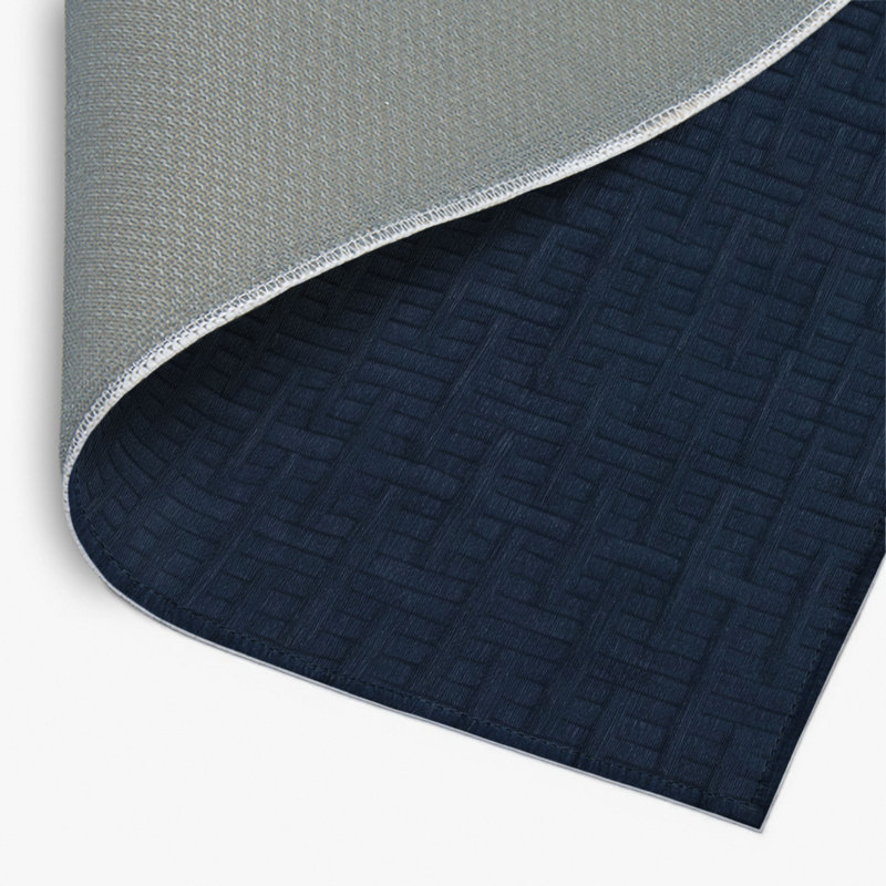 Tapis gris intérieur et extérieur Trellis, Rectangulaire 2 pi x 3 pi