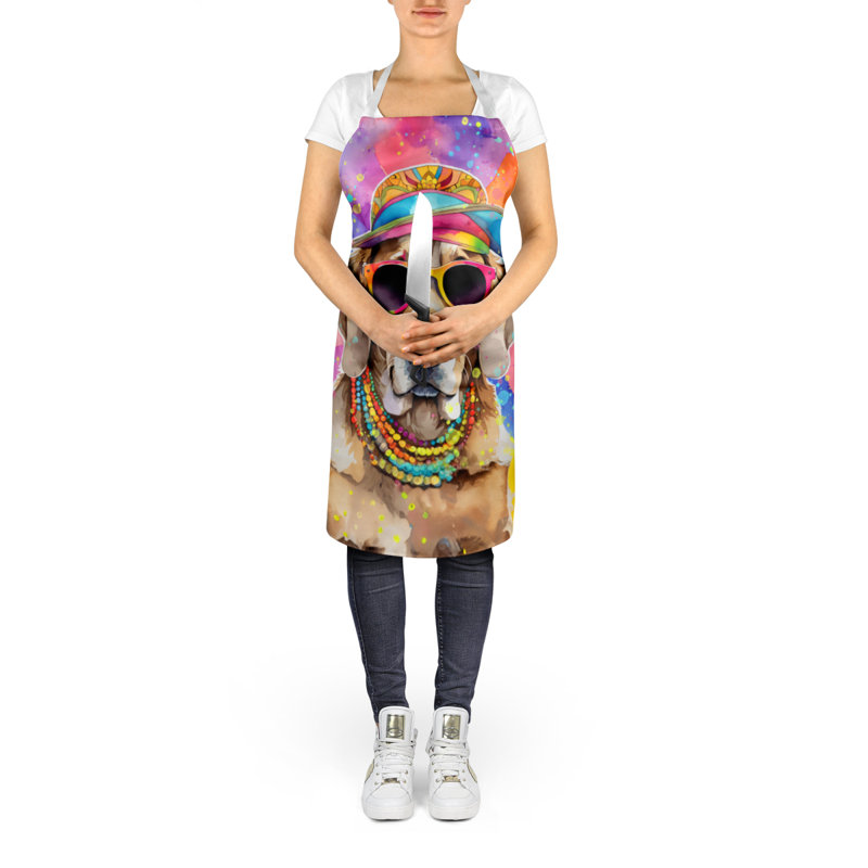 No Pattern Bib Apron