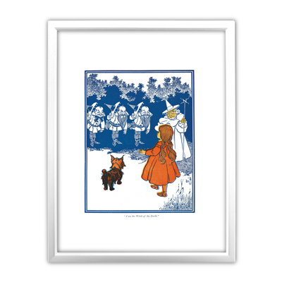 The Wizard of Oz by William Wallace Denslow Framed Graphic Art