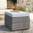 Genesis Wicker Outdoor Ottoman