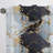 Gilded Gold And Black Luxe Marble Opulence - Glam Velvet Curtain - Room Darkening - 1 Panel-107610499