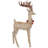 Glass Staked Christmas Reindeer Outdoor Lights