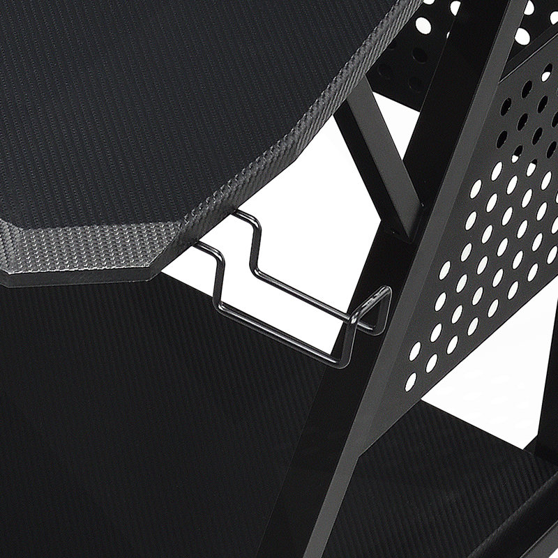 Bureau Willow Music, finition noire OF00989, Noir