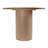 Carter 84 in. W Oval Wood Pedestal Dining Table, Light Brown-1834154063