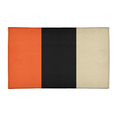 Chenille Striped Indoor Rug