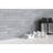 Brique Silver 2 in. x 10 in. Matte Porcelain Wall Tile (5.15 sq. ft./Case)-53641039