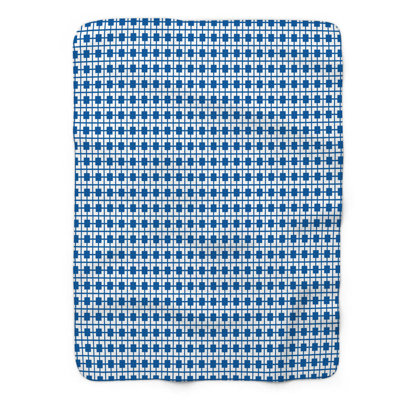 Rose-bleu - 1 pièce Sherpa Premium