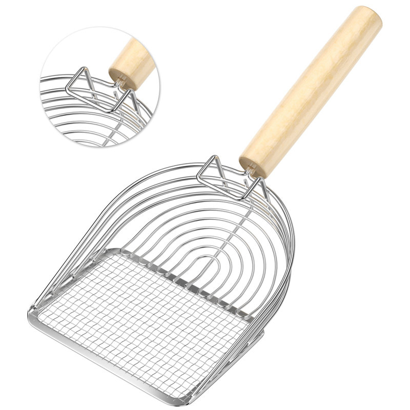 Iron Metal Cat Litter Scoop