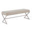 Banc contemporain rembourré