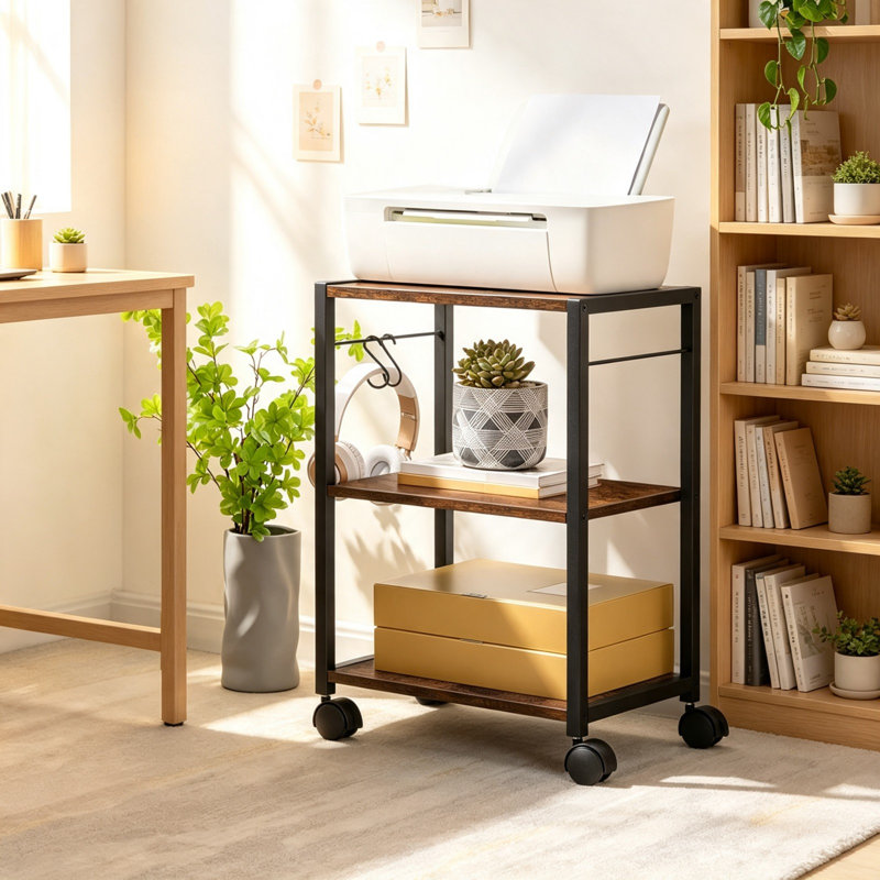 60cm H x 42cm W Printer Stand