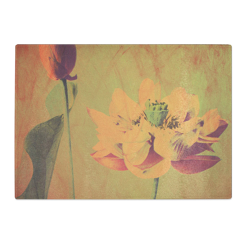 Vintage Floral Chopping Board, 28.5cm W x 39cm L