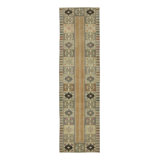 Vintage One-of-a-Kind 2'4x9' Hand Knotted Area Rug