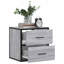 40cm W Metal Bedside Table-967209699
