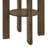 Crispin Brown Round Counter Height Dining Table