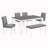 6-Piece Dining Table Set with Bench