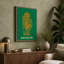 Golden Namaste Hand Minimalist - Wrapped Canvas-111208455-111208475