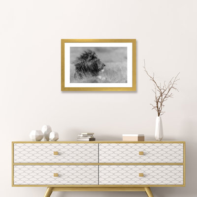 «The King Is Alone» par Massimo Mei - impression d'art graphique