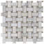 Twine Asian Statuary Honed Marble Tile