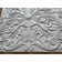 Art3d Decorative Ceiling Tile 2x2 Glue up, Lay in Ceiling Tile 24x24 Pack of 12pcs Spanish Floral in Matt White