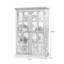 Image couleur solide + bois manufacturé + vitrines