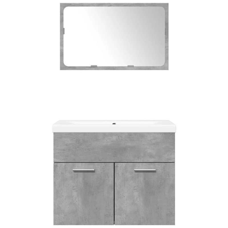 24-2 Bathroom Suite, Concrete Grey