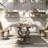 Chianti Extendable Solid Wood Dining Table-1118818307