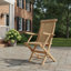 Classic Outdoor Teak Lounge Chair