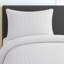 Microfiber Stripe Duvet Complete Set With Striped Pillows & Fitted Sheet-113206103-113206111