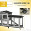 Cage mobile pour animaux, clapier en bois-125385394