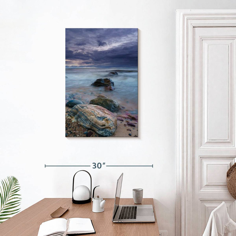 Alvord Storm Over Lake Superior, 30" H x 20" W