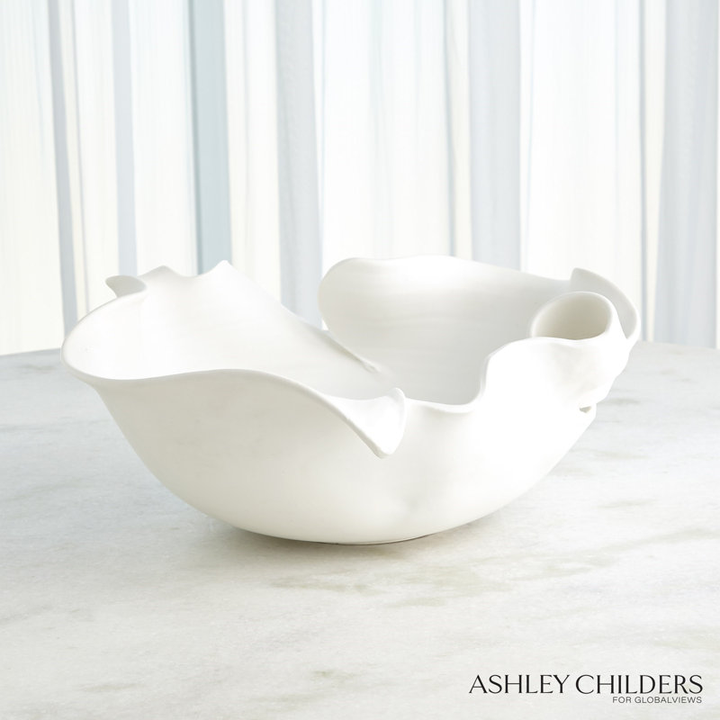 Charlotte Bowl-White