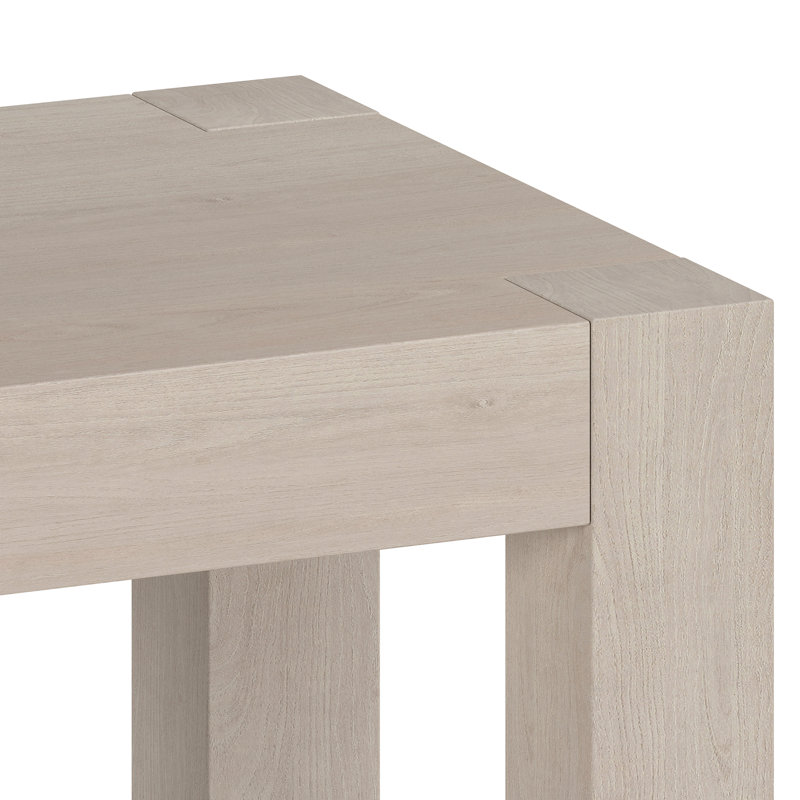 Table de bout Langston, Aulne blanc