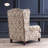 Cotton linen jacquard sponge chaise chair