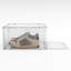 Boîte de rangement pour chaussures empilable en plastique