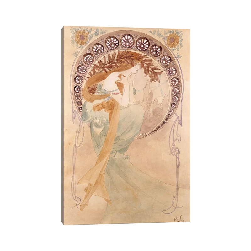 1 Piece Wrapped Canvas Painting, 20.32 cm H x 30.48 cm W