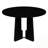 Round Dining Table With Cross Base-1083197595