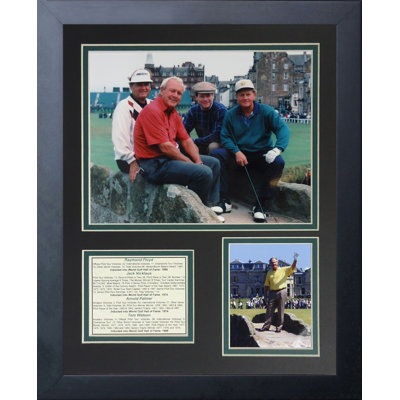 Souvenirs encadrée « raymond floyd, jack nicklaus, arnold palmer et tom watson »