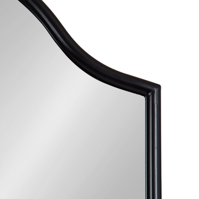 Daxon Bathroom / Vanity Mirror, Black, 36" H x 24" W