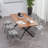 Frankie Vinyl Padded Stackable Folding Chair Set of 6-1634755421