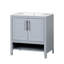 30" Bathroom Vanity With Sink, Multi-Functional Bathroom Cabinet With Doors And Drawers, Solid Frame And MDF Board-102299587