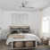 52" Romario 5 - Blade Standard Ceiling Fan with Remote Control and Light Kit Included