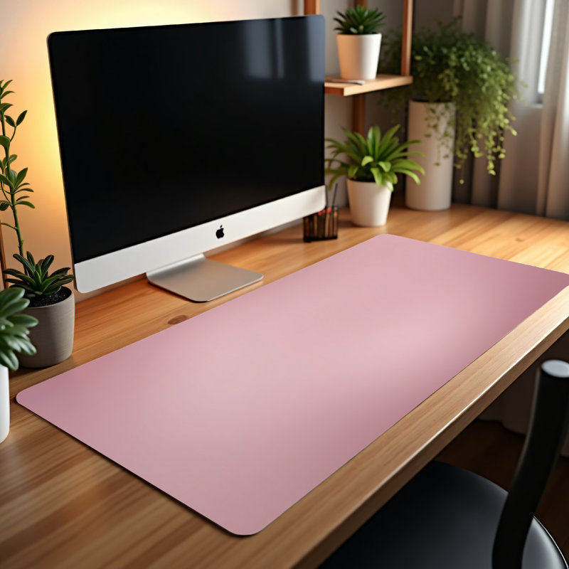 Polyester Desk Pad, 14.4x12.1