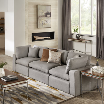 Canapé modulaire sans accoudoirs 119 po Bania